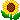 a small sunflower pixel